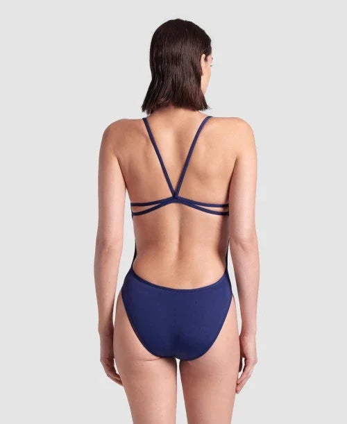 ARENA Women's Maxlife Solid Lace Back One Piece Swimsuit CPPP