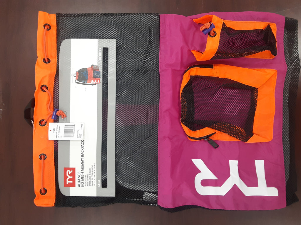 TYR Big Mesh Mummy Backpack CPPP