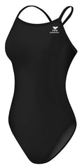 TYR Girls Durafast Elite Solid Diamondfit One Piece Swimsuit - Youth