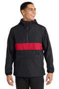 black/true red