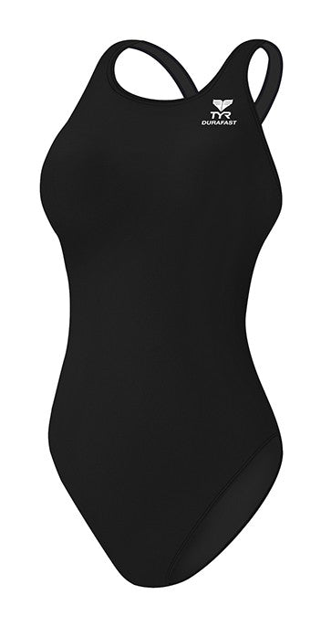 TYR Girl's Durafast Elite Solid Maxfit One Piece Swimsuit - Youth