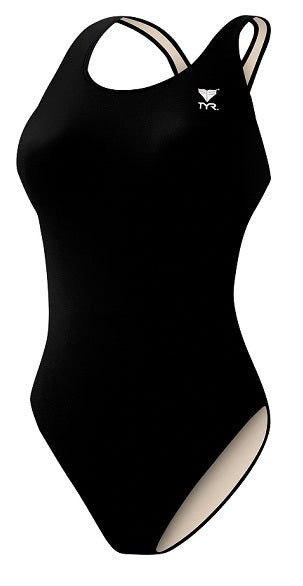 TYR Girl\'s TYReco Solid Maxfit One Piece Swimsuit - Youth