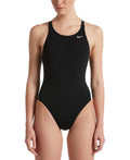 NIKE Women\'s Solid Hydrastrong Fastback One Piece Swimsuit cppp