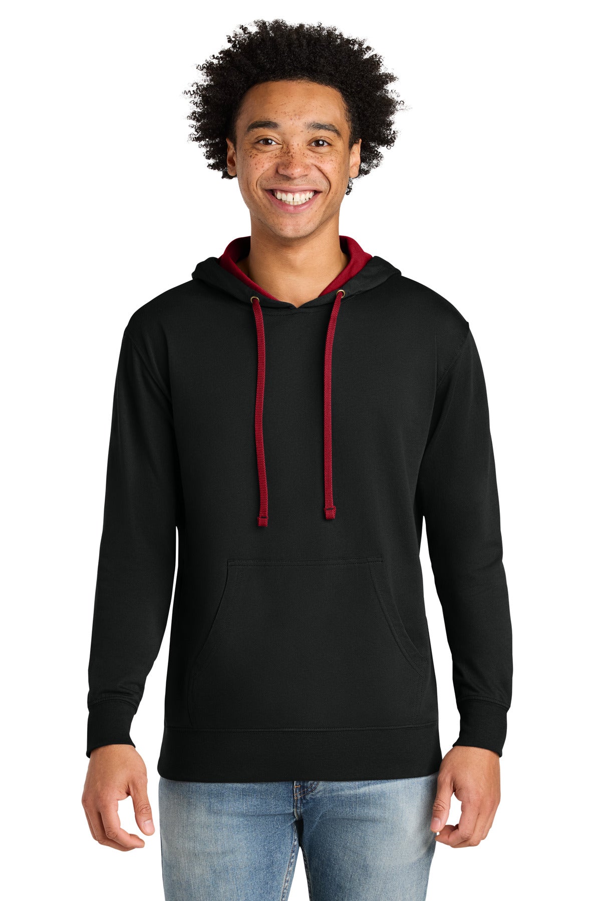 black/red