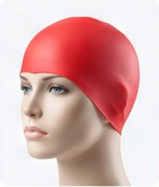 Imprinted Custom Wrinkle Free Silicone Swim Cap - 9970006CS - Base
